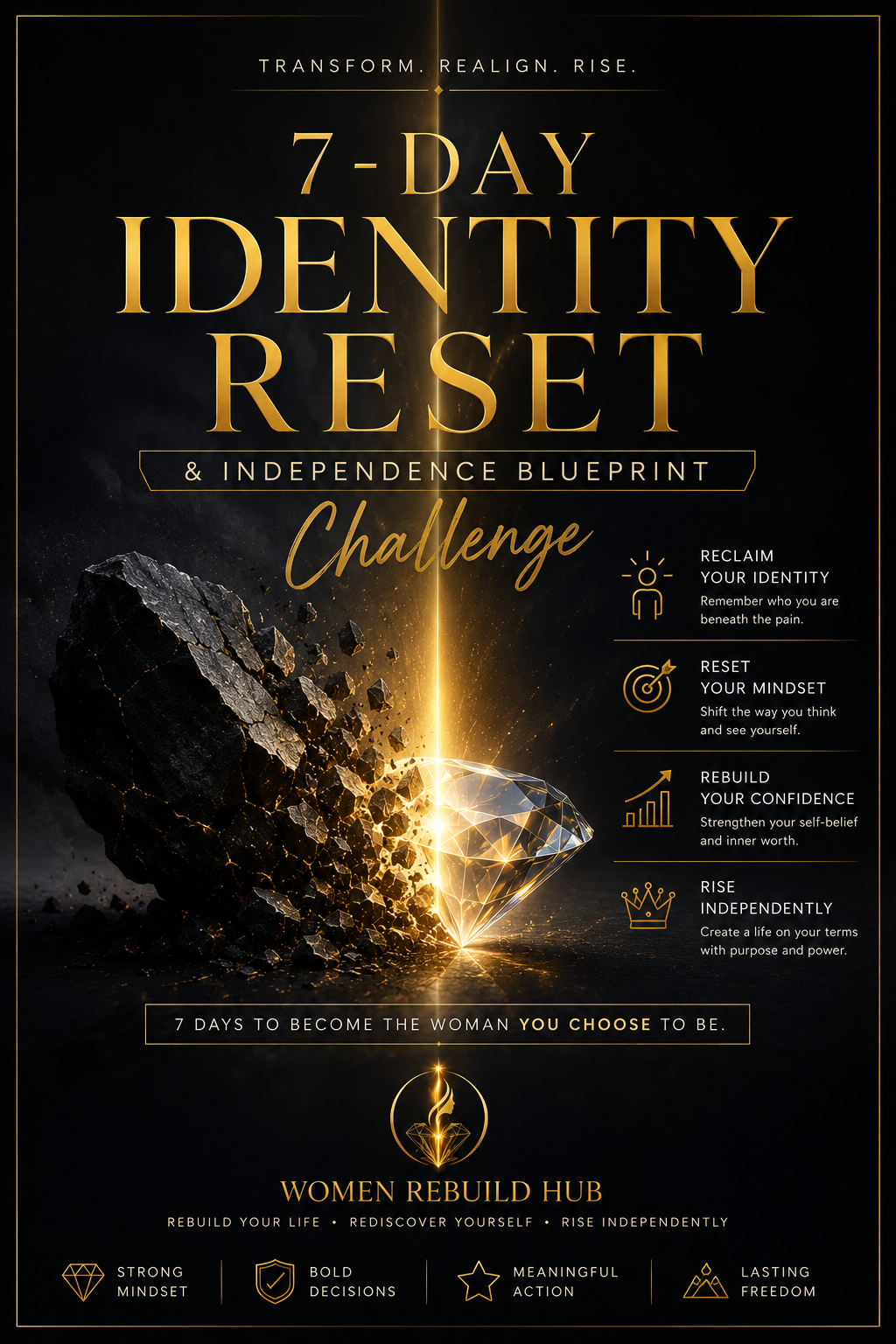 7-Day Identity Reset & Independence Blueprint Challenge